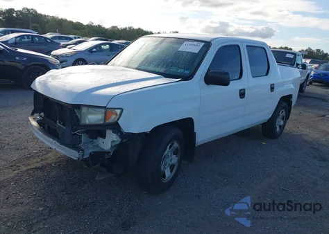 2007 Honda Ridgeline Rt из США, поврежденный, VIN 2HJYK16257H539503